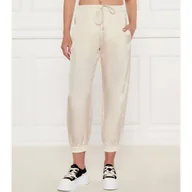 Spodnie damskie - Marella SPORT Jedwabne spodnie jogger ABETAIA Regular Fit - miniaturka - grafika 1