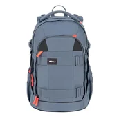 Plecaki szkolne i tornistry - LÄSSIG Tornister szkolny z elementami odblaskowymi i regulacją wysokości pleców, niebieski, Einheitsgröße, plecak - miniaturka - grafika 1