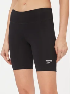 Reebok Szorty sportowe IM4076 Czarny - Spodenki damskie - miniaturka - grafika 1