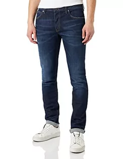 Spodnie męskie - Just Cavalli Spodnie męskie z 5 kieszeniami dżinsów, 470 indygo, 31 - grafika 1