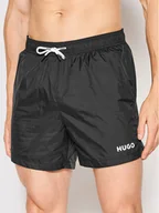 Kąpielówki męskie - Hugo Szorty kąpielowe Haiti 50469312 Czarny Regular Fit - miniaturka - grafika 1
