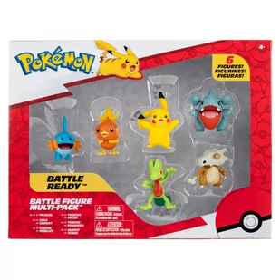 6 Minifigurek Pokemon / Battle Figure Multi-Pack / Warszawa - Figurki kolekcjonerskie - miniaturka - grafika 1