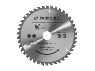 PARKSIDE® Tarcza do piły tarczowej PKSB 210 B1, 210 mm (Tarcza do cięcia TRF, 42 zęby) - Tarcze do pił - miniaturka - grafika 1
