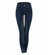 Bryczesy - Waldhausen Bryczesy młodzieżowe CARA ELT - jeans night blue - miniaturka - grafika 1