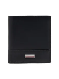 Tommy Hilfiger Duży Portfel Męski Th Corp Trifold AM0AM13247 Czarny - Portfele - miniaturka - grafika 1