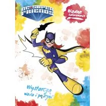 praca zbiorowa DC Super Friends Wodne kolorowanie - Książki edukacyjne - miniaturka - grafika 1