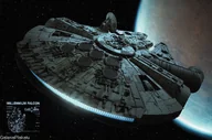 Plakaty - Close, Plakat, CLOSE, Star Wars Gwiezdne Wojny Sokół Millennium, 91,5x61 cm - miniaturka - grafika 1