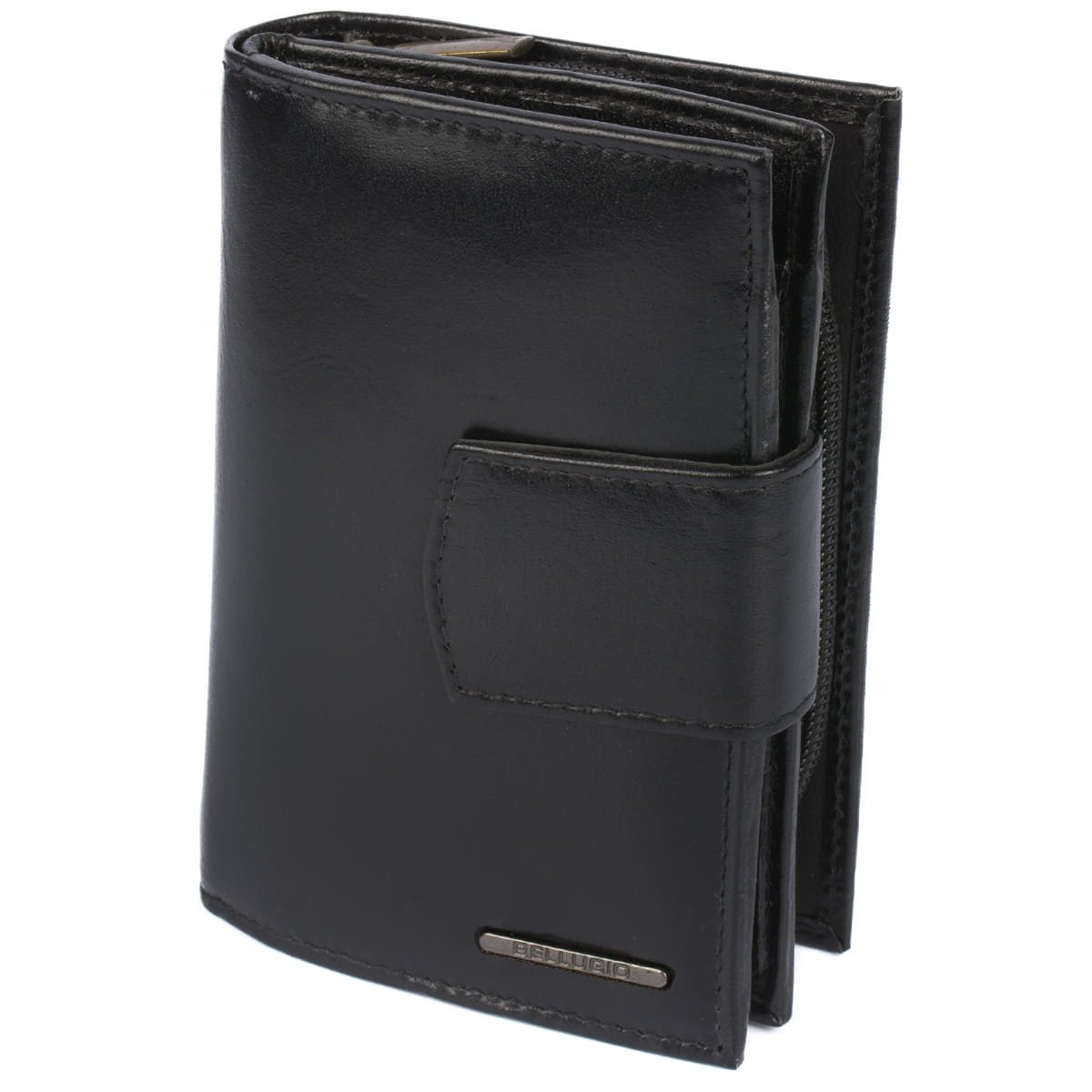 Portfel damski ze skóry Bellugio czarny