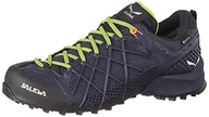 Buty trekkingowe męskie - Salewa Męskie buty trekkingowe Ms Wildfire GTX, Granatowy blezer kaktus - 42 EU - miniaturka - grafika 1