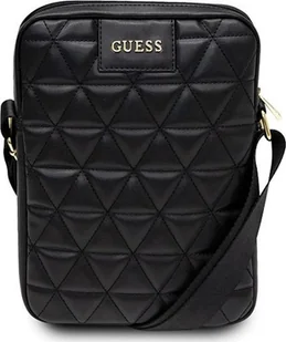 Etui na tablet Guess Guess Torba GUTB10QLBK 10" czarna/black Quilted Tablet Bag - Etui do tabletów - miniaturka - grafika 1