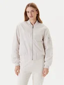 Kurtki męskie - Guess Kurtka bomber W5YL08 WHDK2 Écru Regular Fit - miniaturka - grafika 1