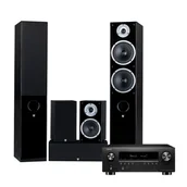 Kino domowe - Zestaw kina domowego 5.0: AVR-S970H + RAPTOR 5/1/VOCAL, Kolor: Czarny - miniaturka - grafika 1