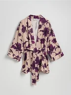 Koszule damskie - Reserved - Wzorzyste kimono - wielobarwny - miniaturka - grafika 1
