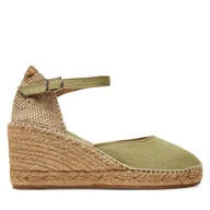 Espadryle damskie - Espadryle Toni Pons Caldes Zielony - miniaturka - grafika 1