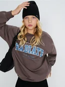 Czapki dla dzieci - Sinsay - Bawełniana czapka - czarny - miniaturka - grafika 1