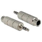 Złącza, przejściówki, adaptery - Adapter Minijack 3.5MM(M) 3PIN->JACK 6.35MM(F) - miniaturka - grafika 1