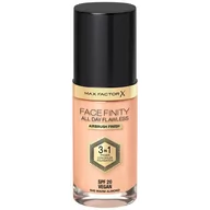 Podkłady do twarzy - Max Factor Facefinity 3 in1 podkład 45 Warm Almond 30ml - miniaturka - grafika 1