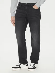 Mustang Jeansy Washington 1016334 Czarny Straight Fit - Spodnie męskie - miniaturka - grafika 1