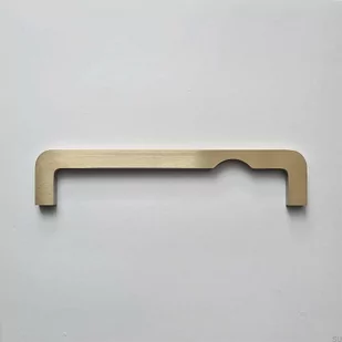 Uchwyt meblowy podłużny Isa Dot 160 Mosiężny Szczotkowany - Zawiasy, okucia i inne akcesoria Uchwyt meblowy podłużny Isa Dot 160 Mosiężny Szczotkowany - Zawiasy, okucia i inne akcesoria - miniaturka - grafika 1