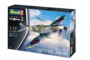 Revell Myśliwiec Supermarine Spitfire Mk.Vb 03897 - Modele do sklejania - miniaturka - grafika 3