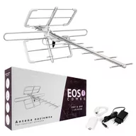 Anteny TV - Antena DVB-T Spacetronik EOS L Combo White Aktywna - miniaturka - grafika 1