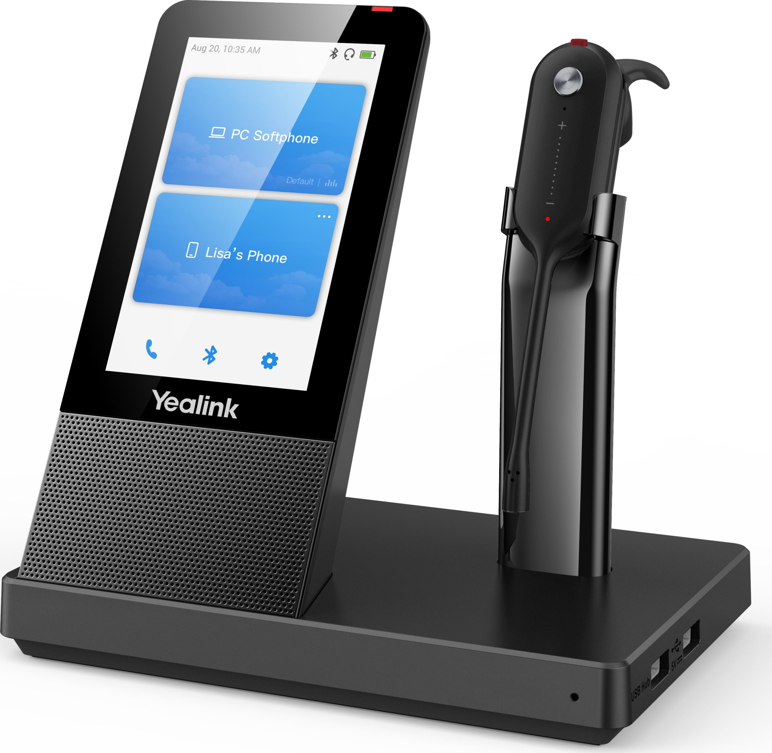 Yealink WH67 UC czarny