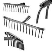 Grabie i motyki - Grabie do kamienia Conde 14-zębne bez trzonka - miniaturka - grafika 1