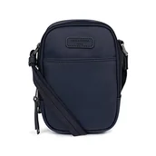 Torebki damskie - Hexagona Damska kolekcja Paryż Serena - czarna porzeczka w syntetyczna damska mała torebka - torebka na ramię, dł.: 13 x wys. : 18,5 x P: 6,5 cm, Marine, - miniaturka - grafika 1