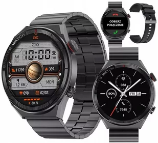 SG-Gadgets 3 Mate Series Czarny - Smartwatch - miniaturka - grafika 1