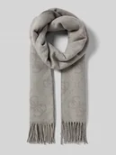 Apaszki i szaliki damskie - Szal z wystrzępieniami - miniaturka - grafika 1