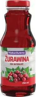 NaturAvena Sok z Żurawiny 250ml - NAVSOKZURA250 - Soki i napoje niegazowane - miniaturka - grafika 1