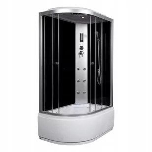 Novoterm Jukon 120x80 Prawa - Kabiny z hydromasażem - miniaturka - grafika 1