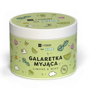 HiSkin Kids galaretka myjąca Limone & Mint 150ml - Kosmetyki kąpielowe dla dzieci - miniaturka - grafika 1