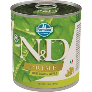 Farmina N&D PRIME Boar & Apple 285g PND285006 - Mokra karma dla psów - miniaturka - grafika 1