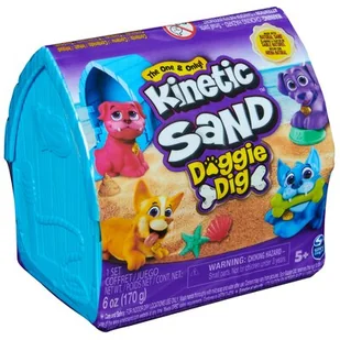 Kinetic Sand - Piasek kinetyczny z figurką pieska - Zabawki kreatywne - miniaturka - grafika 1