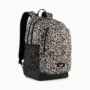 Plecak PUMA Academy z nadrukiem na całej powierzchni 29 l PUMA Black Leopard Aop - Plecaki - miniaturka - grafika 1