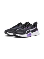 Trampki damskie - Puma Sneakersy "PWRFrame TR 2" w kolorze czarno-fioletowym - miniaturka - grafika 1