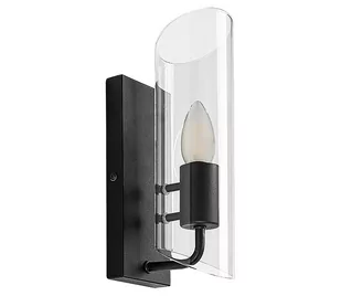 Rabalux 75027 - Kinkiet łazienkowy TEODORO 1xE14/12W/230V IP44 czarny - Lampy ścienne - miniaturka - grafika 1