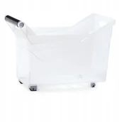 Pudła i pojemniki do przechowywania - PROSPERPLAST Pojemnik NUK przezroczysty 38 cm x 18 cm x 26 cm - miniaturka - grafika 1