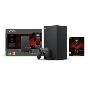 Microsoft Xbox Series X 1TB + Diablo IV - Konsole Xbox - miniaturka - grafika 1