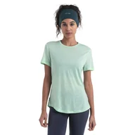 Koszulki sportowe damskie - Damska koszulka termoaktywna Icebreaker Merino 125 Cool-Lite™ Sphere III SS Tee glass - XS - miniaturka - grafika 1