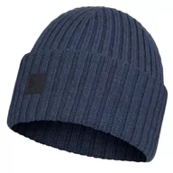 Czapki męskie - Buff, Ervin Merino Hat Beanie 1242437881000, Kobieta/Mężczyzna, Czapka, Granatowa - miniaturka - grafika 1