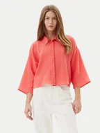 Koszule damskie - Vero Moda Koszula Natali 10279685 Różowy Standard Fit - miniaturka - grafika 1