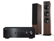 Zestawy stereo - Yamaha A-S501 (czarny) + Tesi 6 (mokka) - miniaturka - grafika 1
