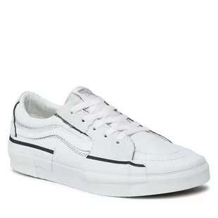 Tenisówki Vans Sk8-Low Reconstruct VN0009QSW001 True White - Trampki męskie - miniaturka - grafika 1