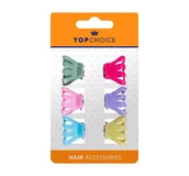 Ozdoby do włosów - TOP CHOICE KLAMERKI DO WŁOSÓW 26768 6 SZTUK - miniaturka - grafika 1