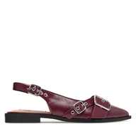 Sandały damskie - Sandały Steve Madden SM11003901 Bordowy - miniaturka - grafika 1