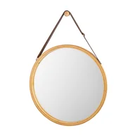 Lustra - Lustro okrągłe wiszące z bambusem VERTO 38cm - miniaturka - grafika 1