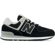 Buty dla dziewczynek - Buty New Balance PC574EVB czarne - miniaturka - grafika 1