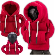 Zapachy samochodowe - BAJERANCKA BLUZA POKROWIEC NA GAŁKĘ ZMIANY BIEGÓW OSŁONA LEWAREK CZERWONA - miniaturka - grafika 1